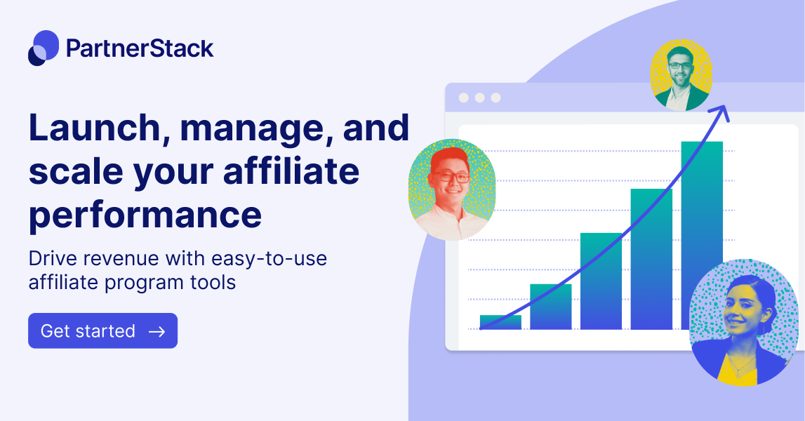 PartnerStack affiliate program performance creative